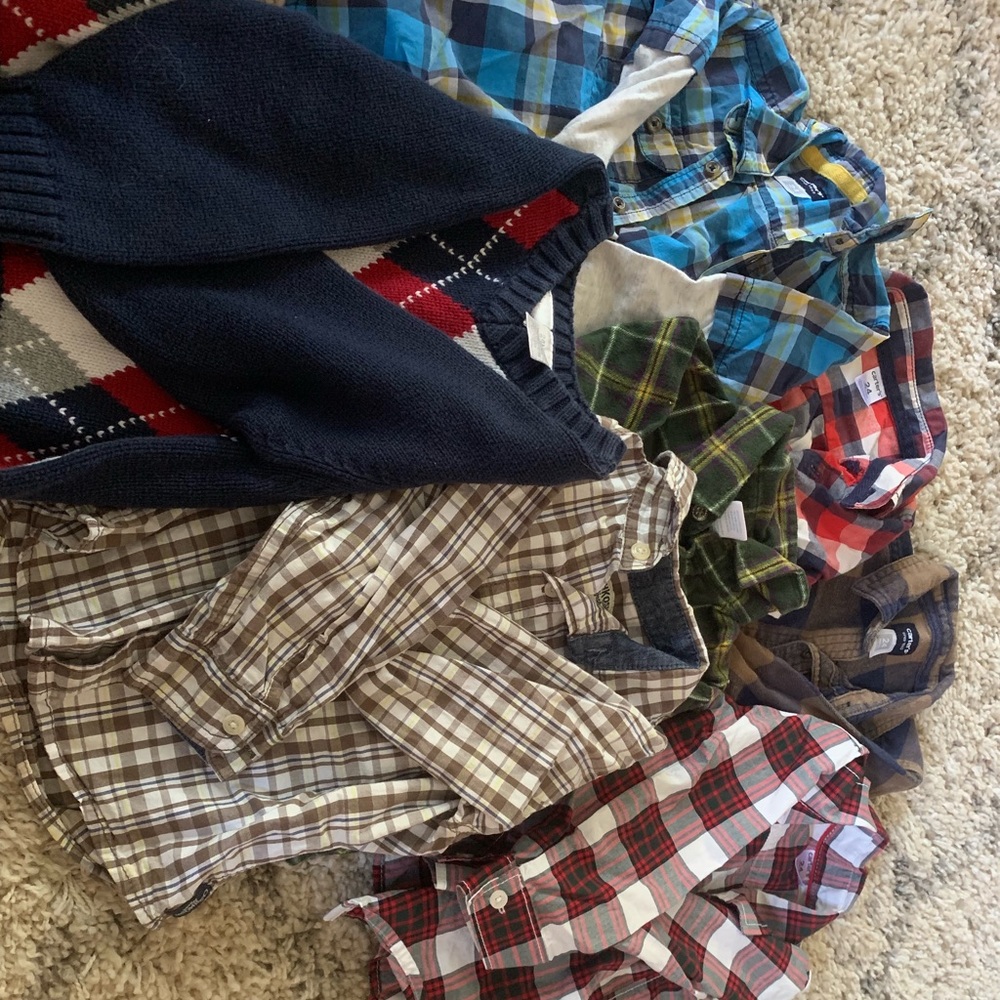 7 - dress shirts - 24 months